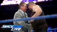 Kevin headbutting Vince McMahon